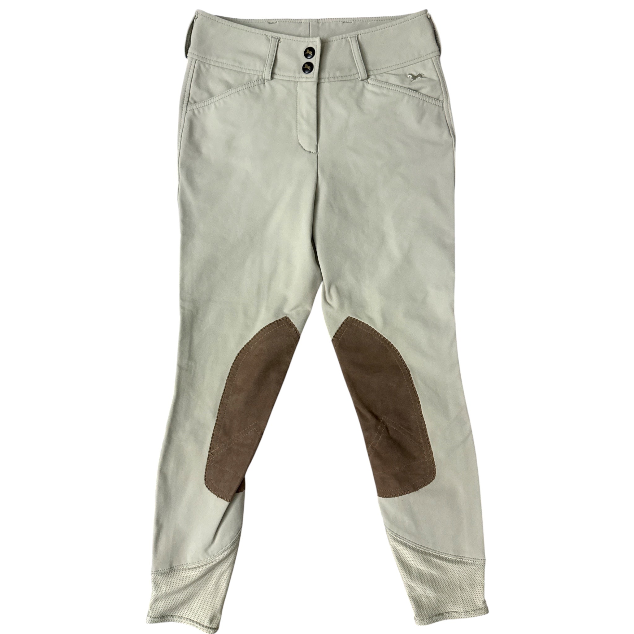 RJ Classics Gulf Knee Patch Breech - Tan/ Size 24 R