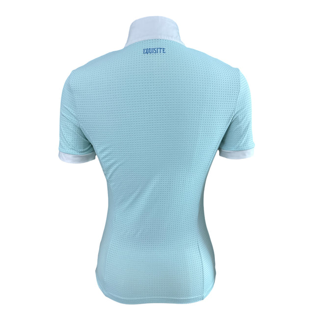 Equisite Genevieve Shirt - Seafoam Green / Size XS