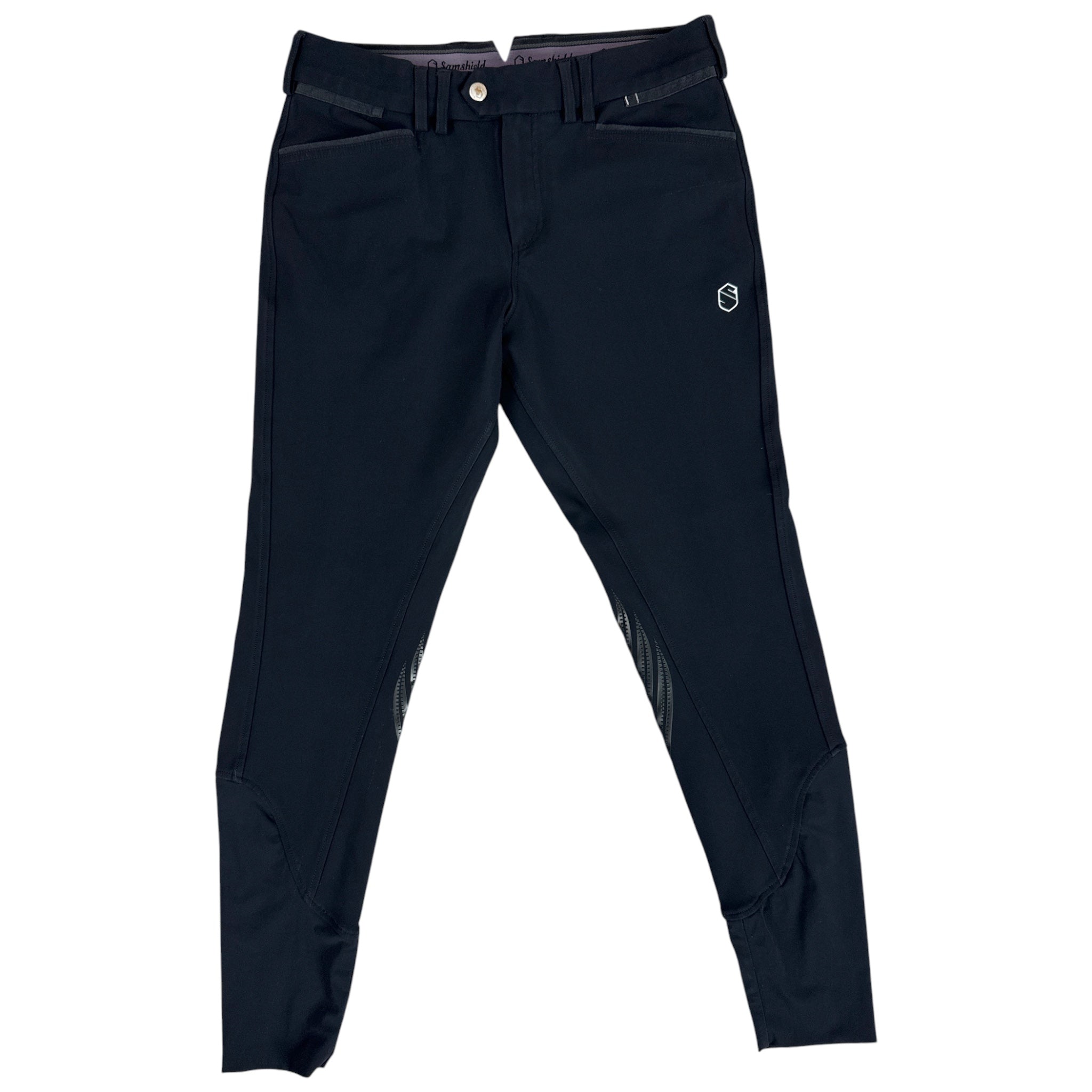 Samshield Mathilde Breeches Knee Grip - Black / Size FR 36 (US 26)
