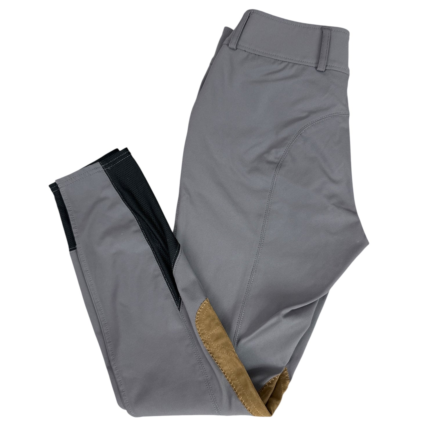 RJ Classics Gulf Knee Patch Breech - Grey / Size 26 L