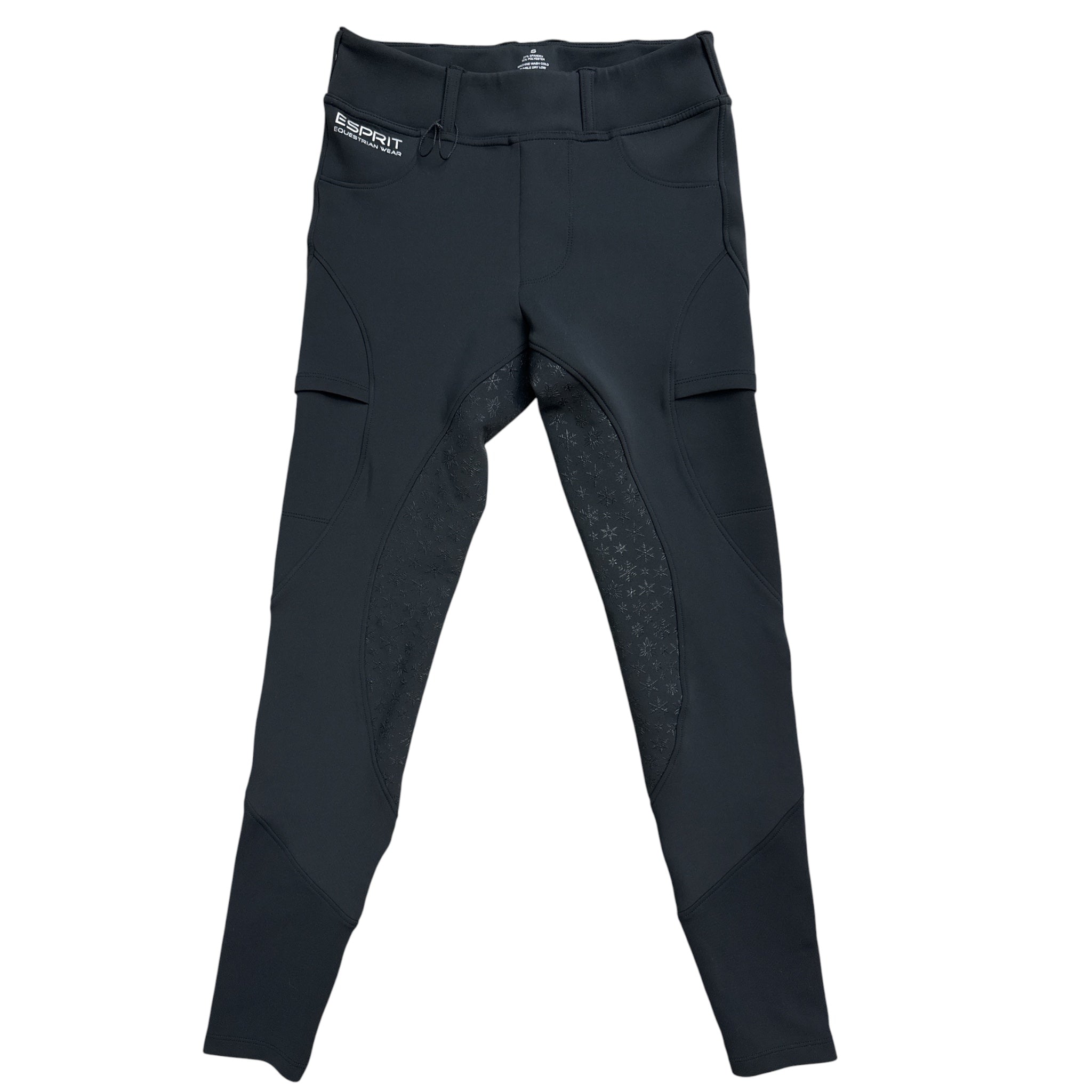 Espirit Equestrian Classic Full Seat Winter Tights - Black / Size Small NEW