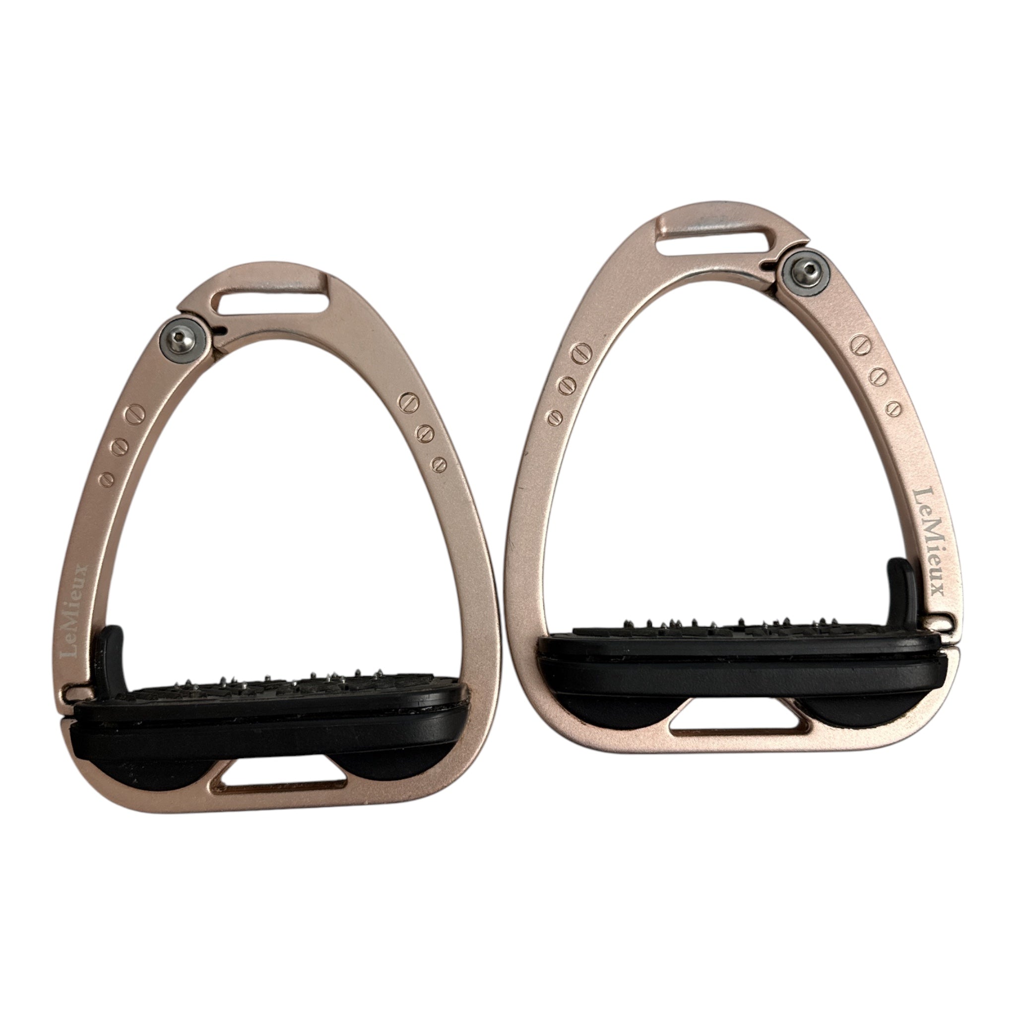 LeMieux Vector Balance Stirrups - Rose Gold