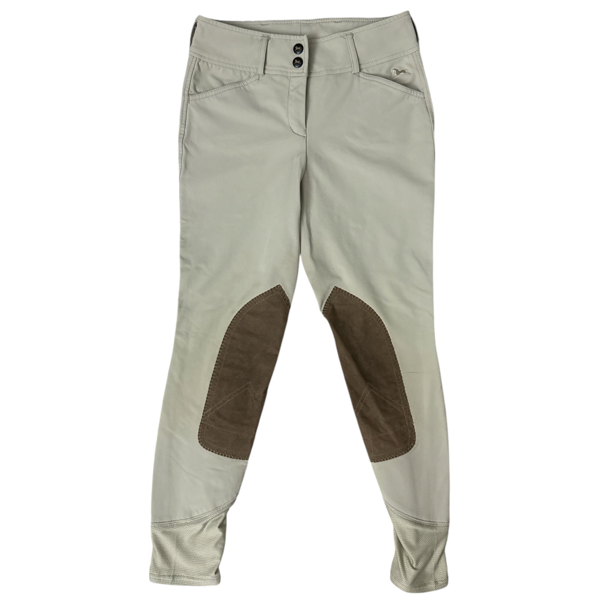 RJ Classics Gulf Knee Patch Breech - Tan/ Size 24 R
