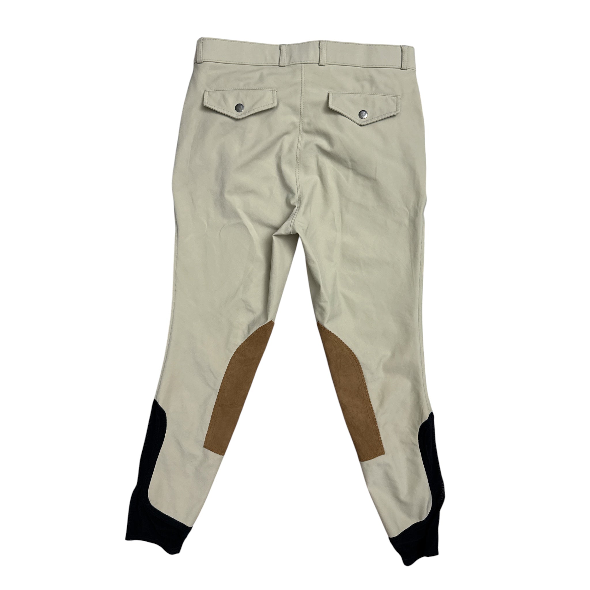 Equinavia Erik Mens Show Knee Patch Breeches - Tan / Size US 30