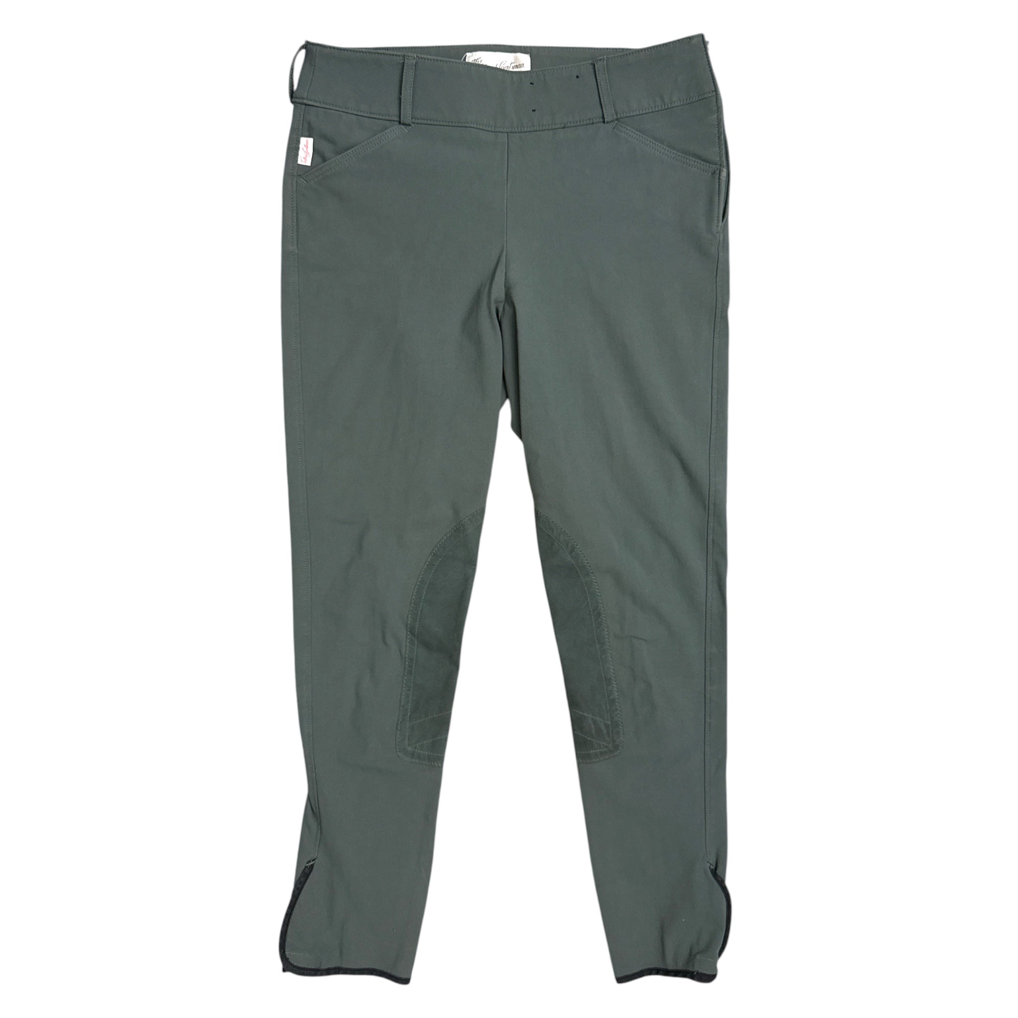 The Tailored Sportsman Trophy Hunter Side Zip Breech (Style #1964) Cypress Green - Size 30