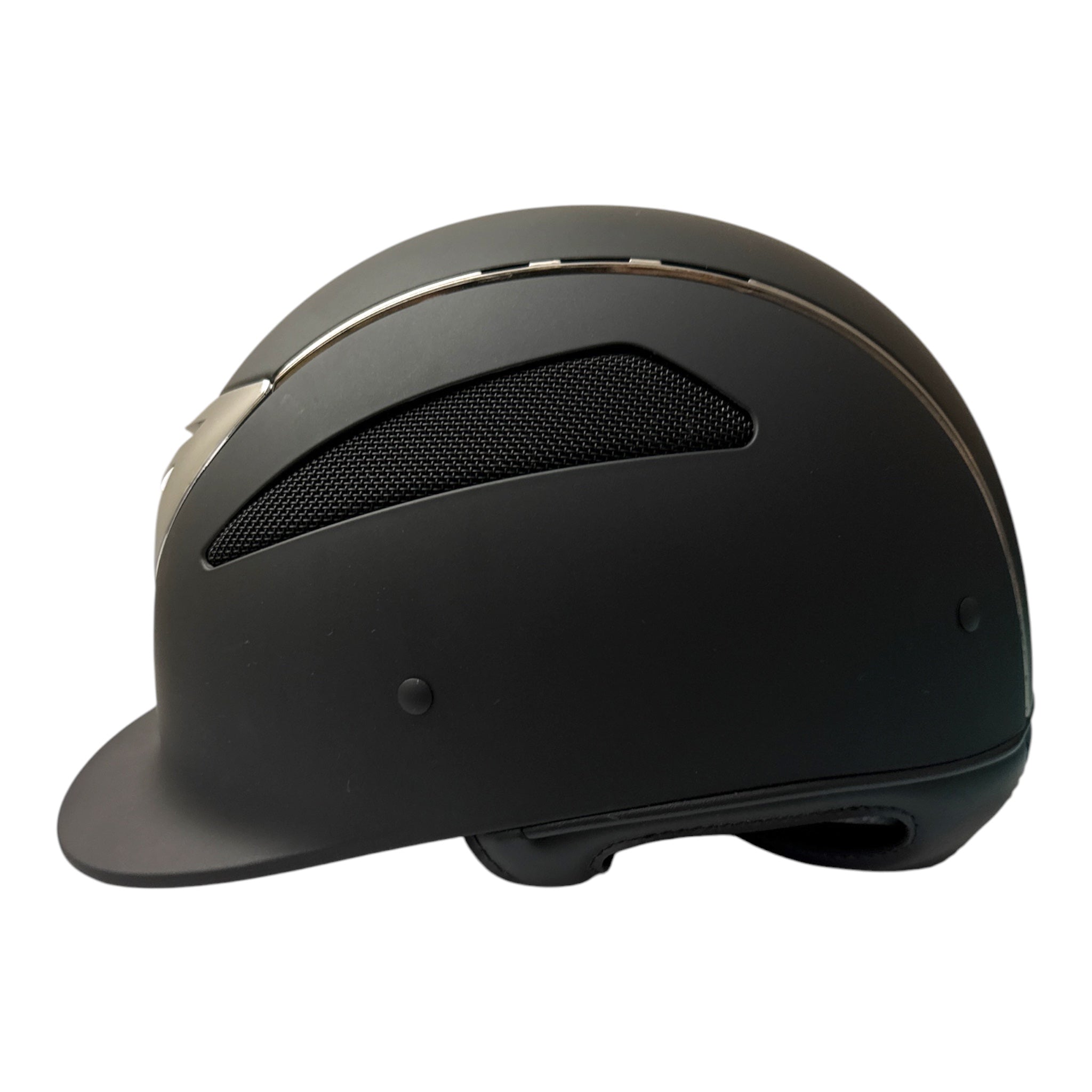 One K Defender Helmet - Matte Black with Chrome / Size Small (53-54) NEW