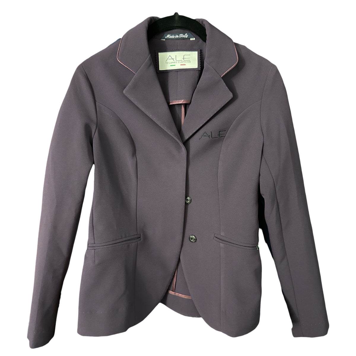 ALE Tailor Made Custom Show Coat "The Nude" - IT 38 / Purple