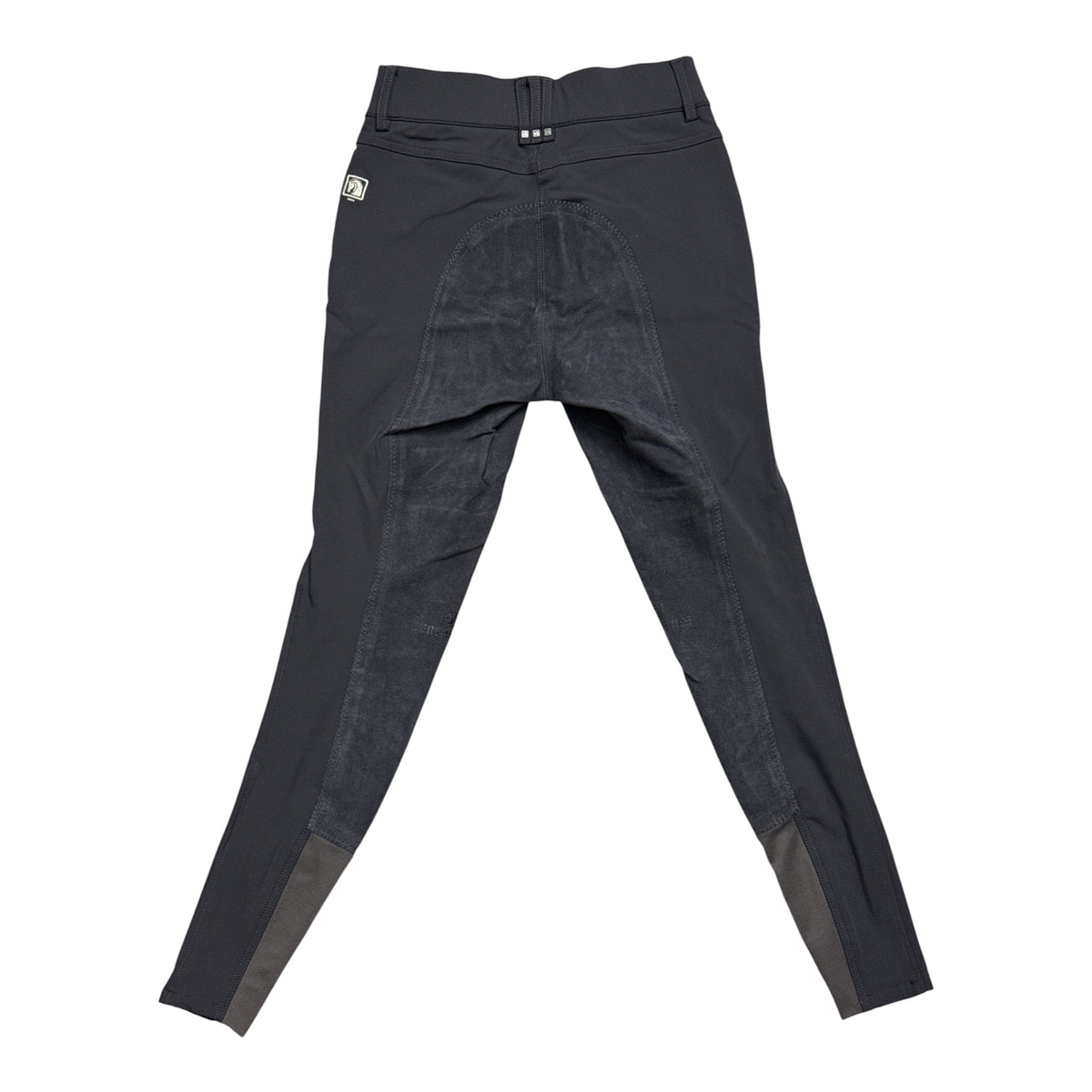 ROMFH Sarafina Euro Full Seat Breech - Charcoal Grey / Size US 26 R