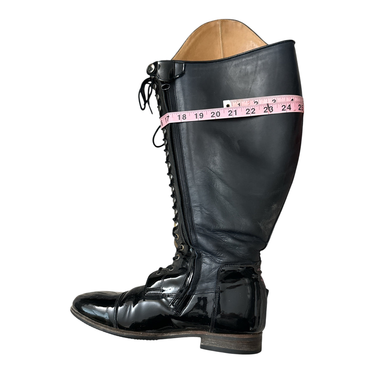 Celeris Custom Bia Boot - Navy Blue Gloss / Size US 9 Wide
