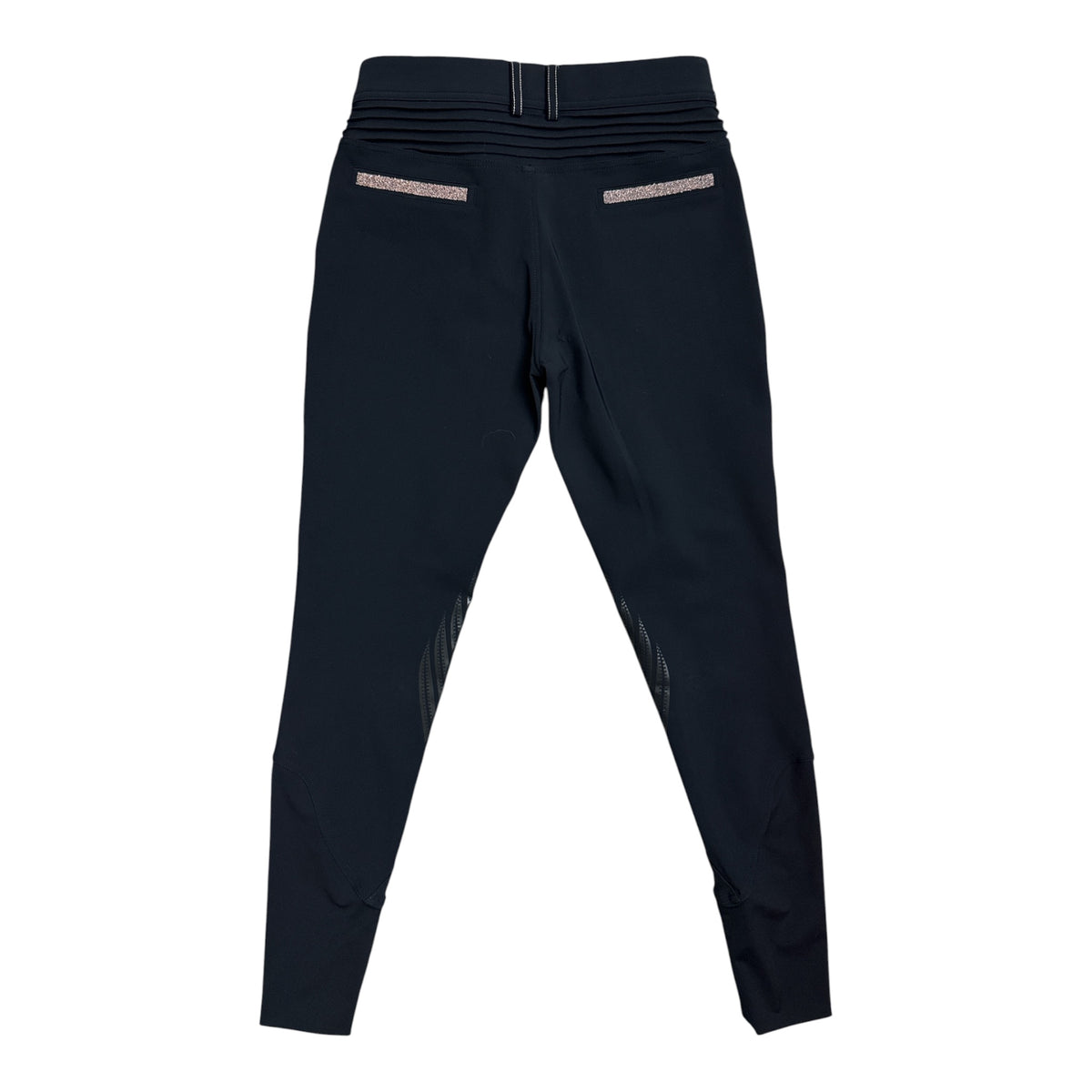Samshield Adele Knee Grip Breeches / Navy with Rose Gold / Size FR 34 (US 24)