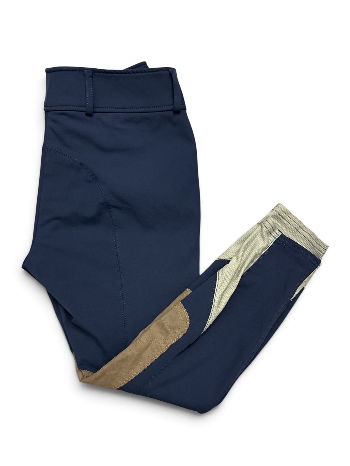 RJ Classics Gulf Knee Patch Breech - Navy Blue / Size 28 R