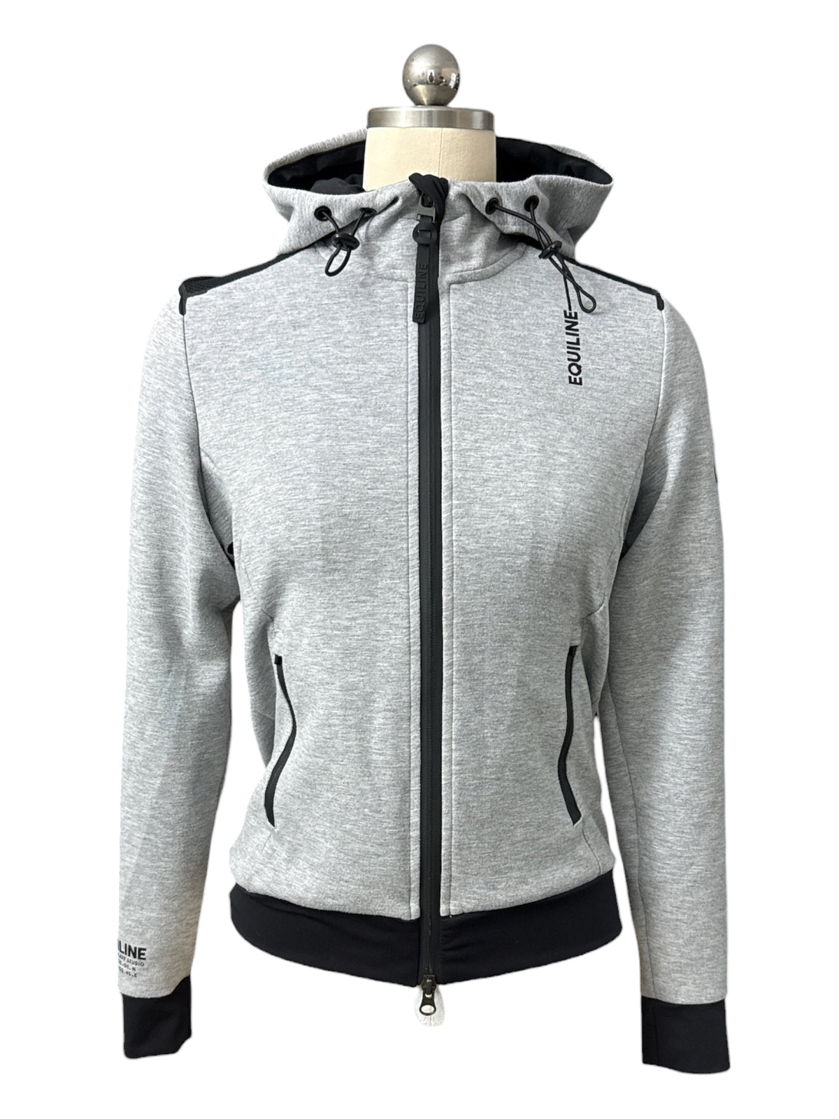 Equiline Cerrac High Tech Womens Fleece Jacket - Grey / Size XS