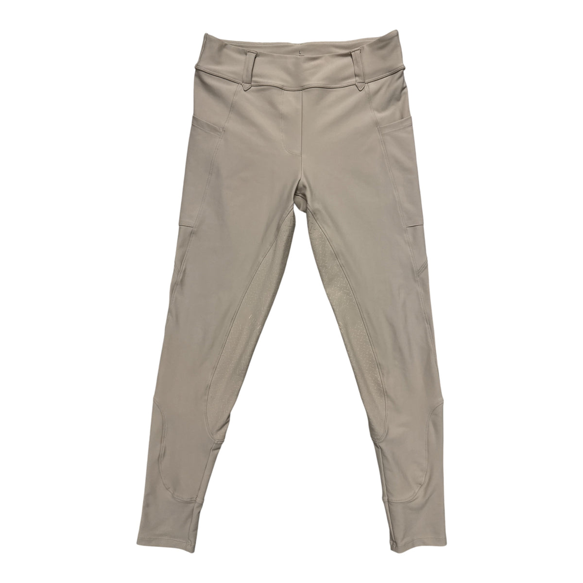 Free Ride Lux Hybrid Breeches (Pull-On) Full Seat - Tan / Size Large