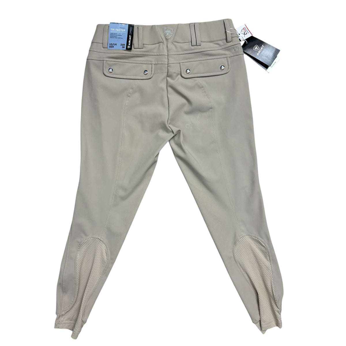 Ariat Tri Factor Grip Women's Knee Grip Breech - Blue Nights / Size US 28