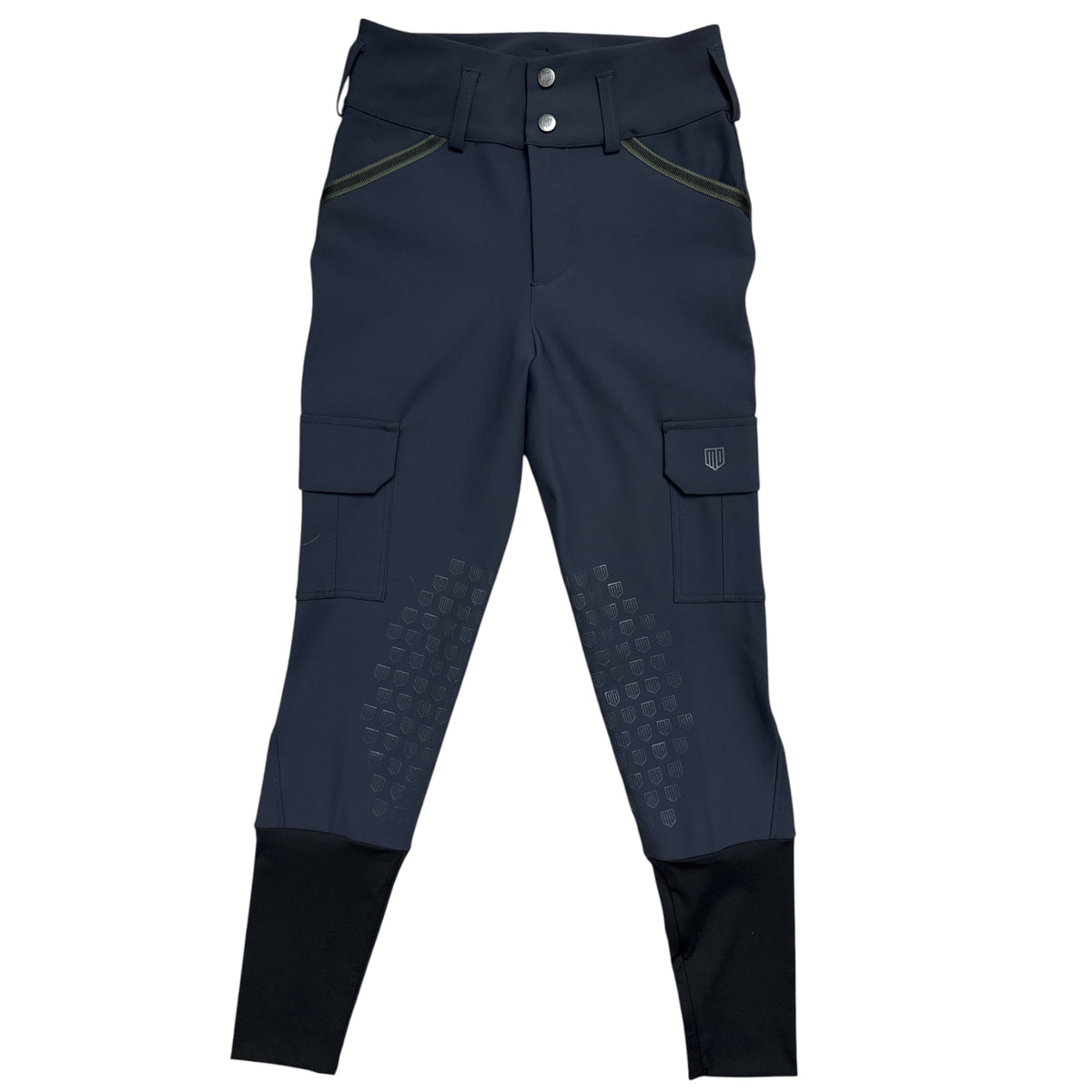 Maya Delorez Women's Cargo Pocket Breeches - Navy / Size Small NEW