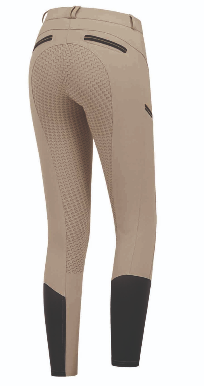 E.L.T. Lucy Glam Full Seat Grip Breech - Toffee Tan / Size US 22 NEW