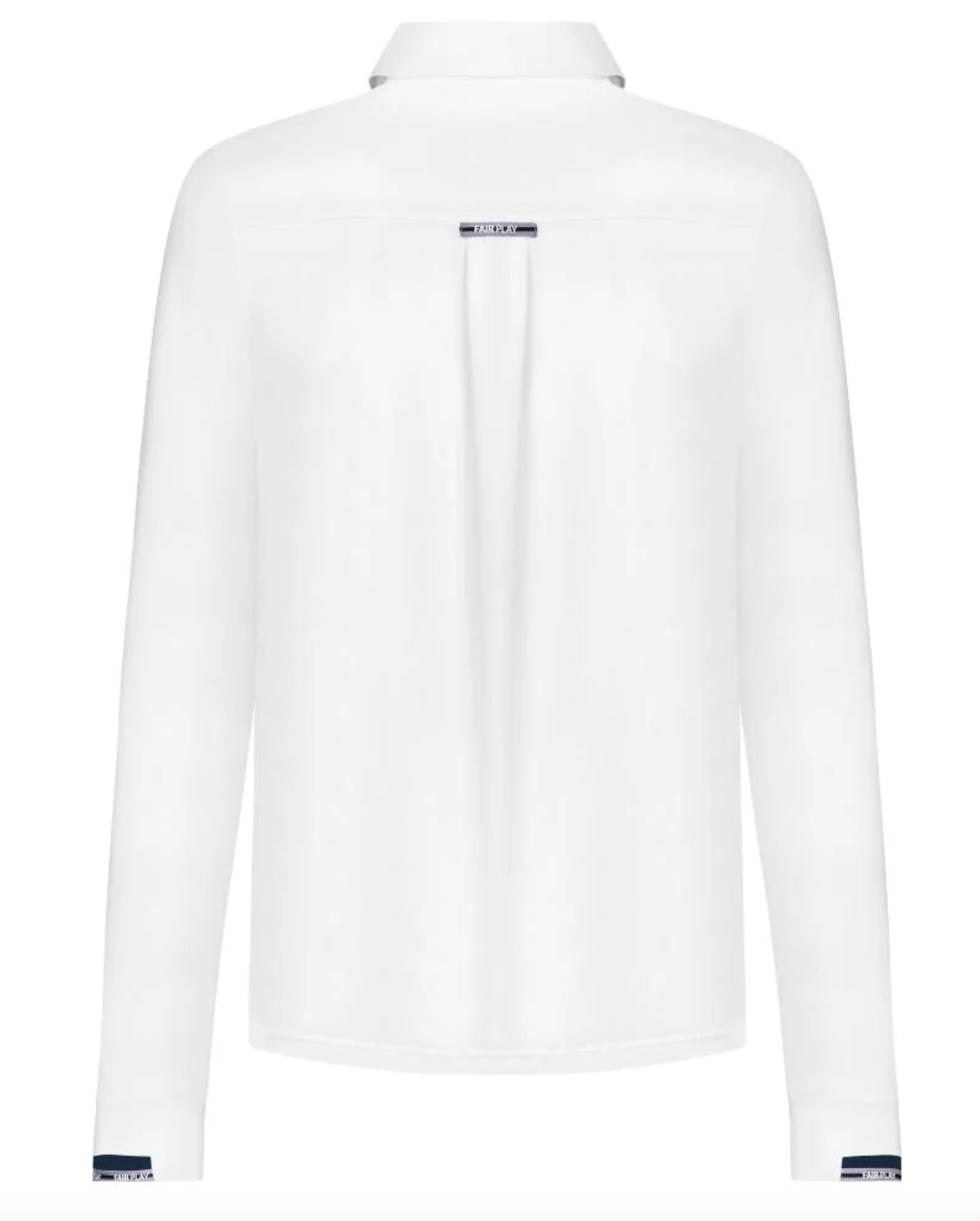 Fair Play Mens John Long Sleeve Show Shirt - White / Size Large NEW