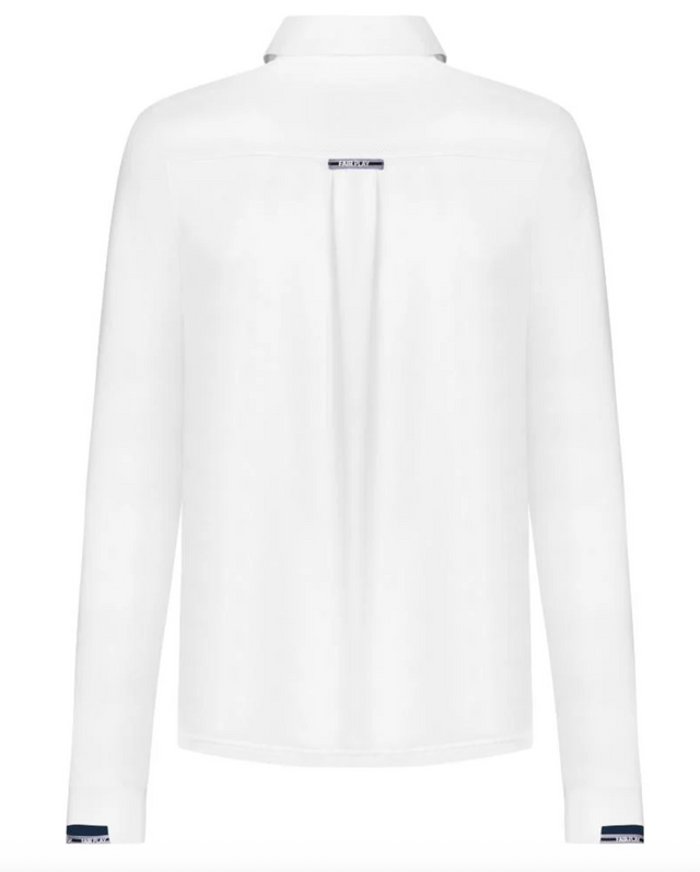 Fair Play Mens John Long Sleeve Show Shirt - White / Size Large NEW