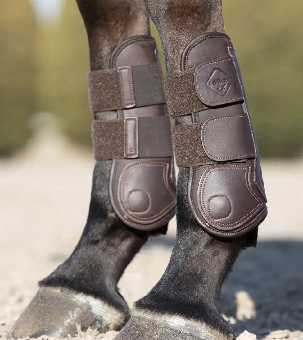 Lemieux Capella Tendon Boots - Brown / Size 3 (Horse/Full)