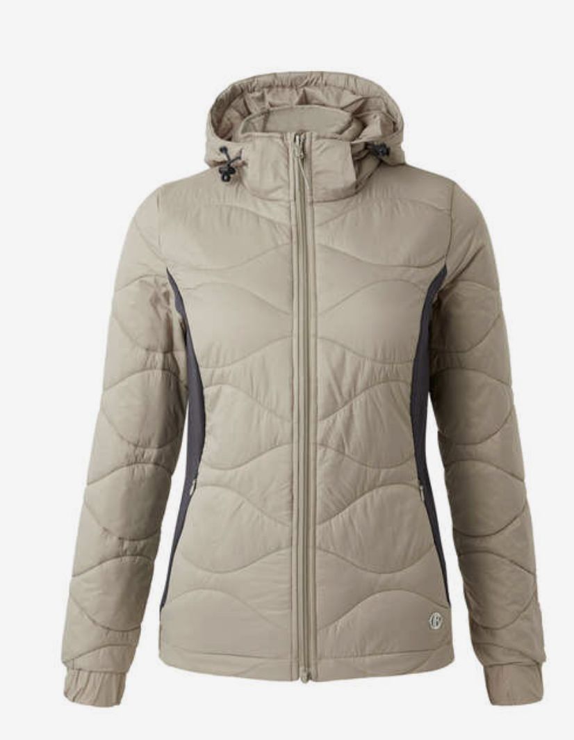 B Vertigo Brielle Women's Hybrid Riding Jacket - Weathered Teak Beige / Size EU 40 (US 10) - NEW