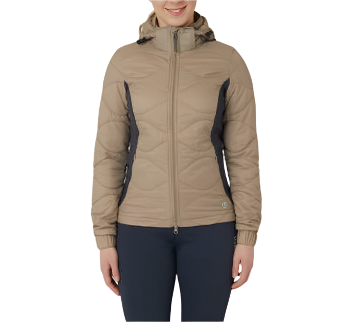 B Vertigo Brielle Women's Hybrid Riding Jacket - Weathered Teak Beige / Size EU 38 (US 8)  - NEW