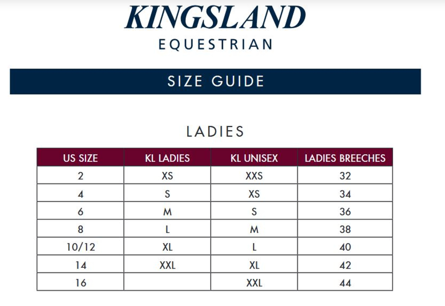 Kingsland KL Kaya Full Seat Grip Breeches - Navy / Size EU 44 (US 34) NEW