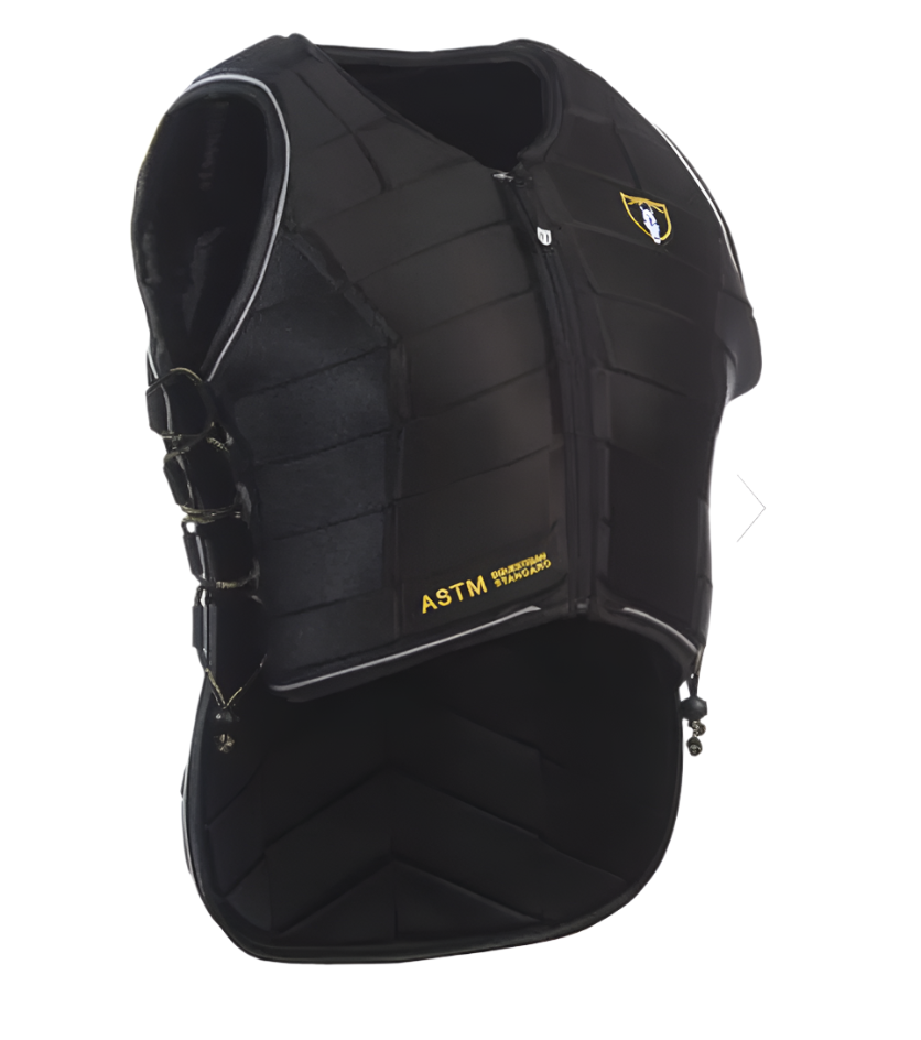 Tipperary Eventer Pro Safety Vest Black / Black Size Medium (38)