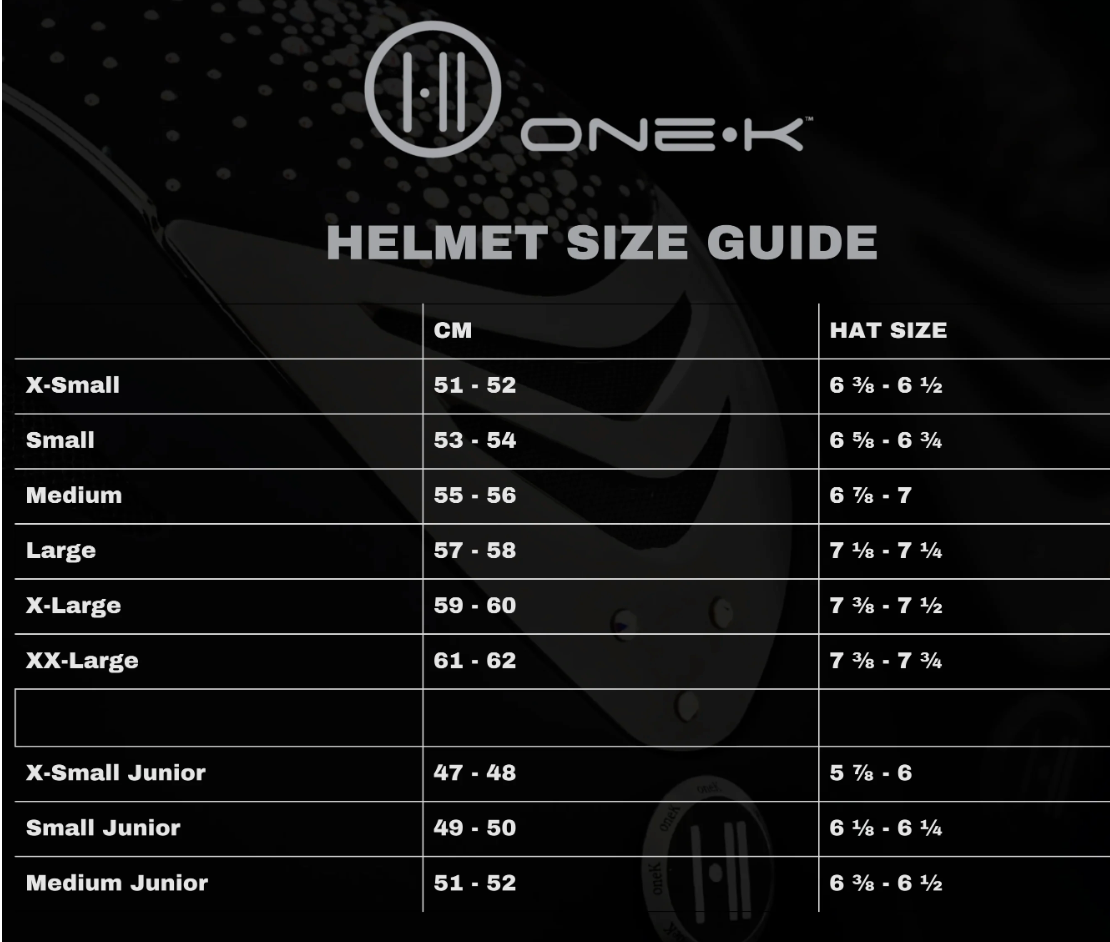 One K Defender Helmet - Matte Black with Chrome / Size Small (53-54) NEW