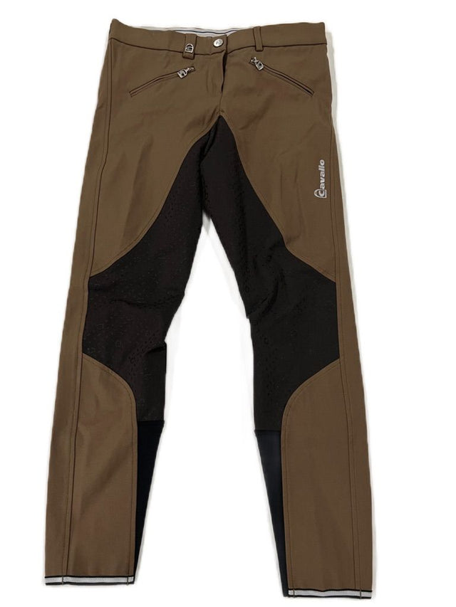 Cavallo Caja Grip Full Seat Breech - Brown / US 26 NEW