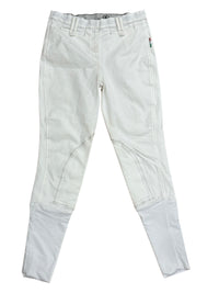 Alessandro Albanese Women's Athens Knee Patch Breeches - White