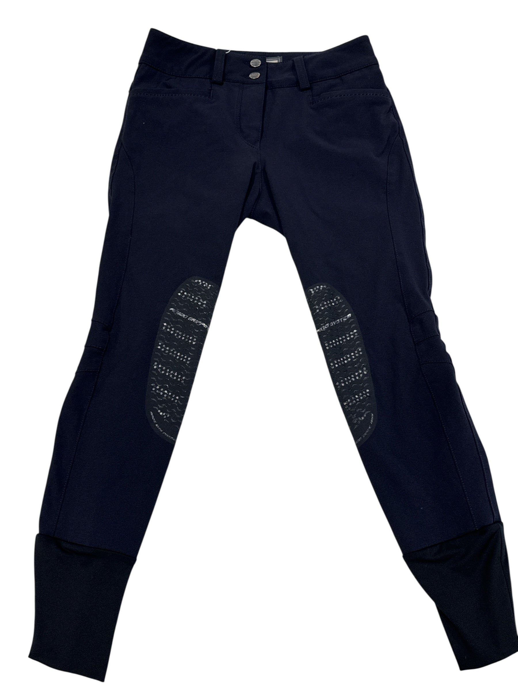 Animo Naspre Women's Knee Grip Breeches Navy Blue Size IT40 US26
