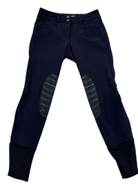 Animo Naspre Women's Knee Grip Breeches Navy Blue Size IT40 US26