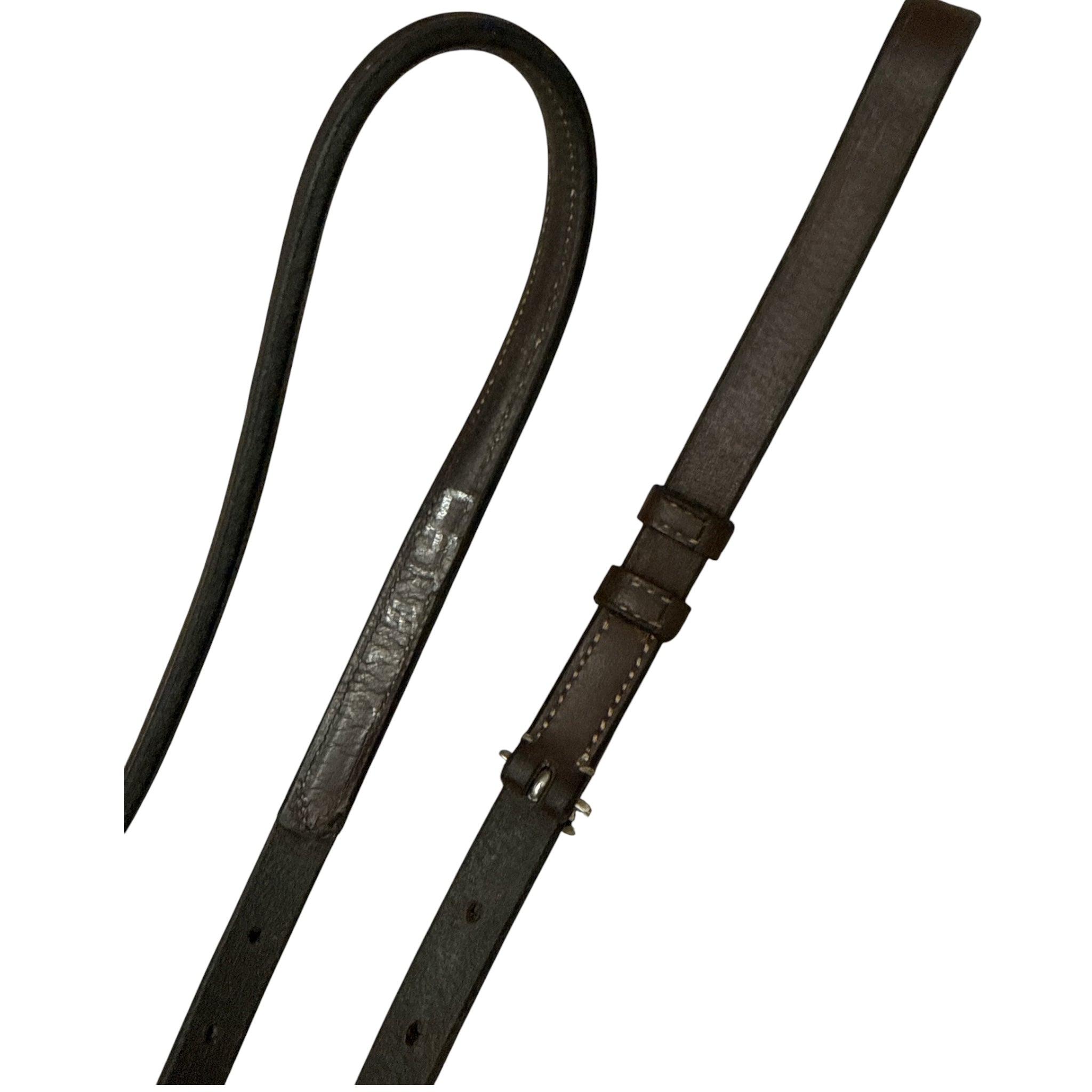Fancy Raised Standing Martingale - Brown / Full Horse Size