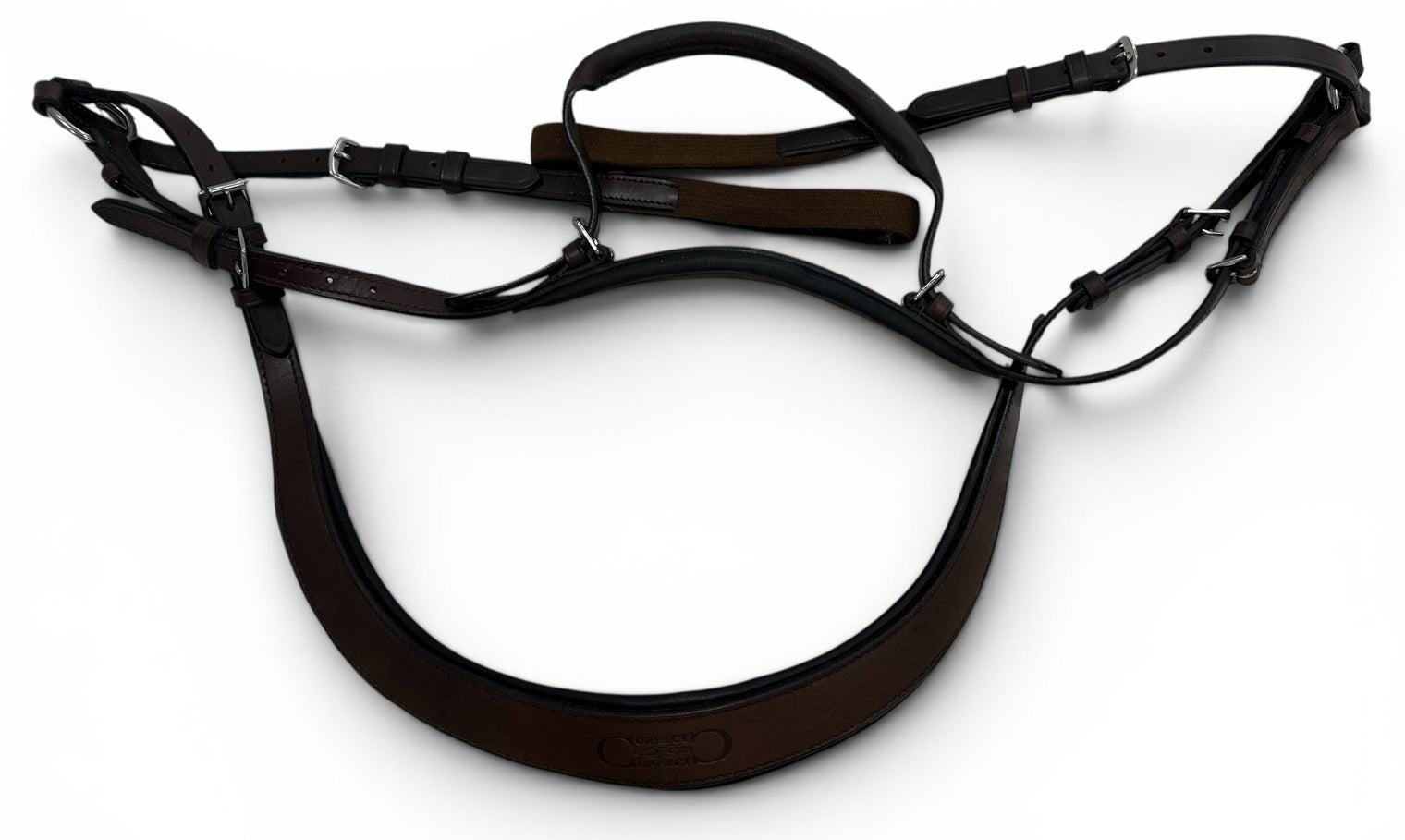 Correct Connect Free Motion Breastplate with Double Neck Strap Brown -  Medium/Full