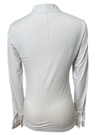 Samshield Longsleeve Show Shirt with Swarovski Details - White, Medium