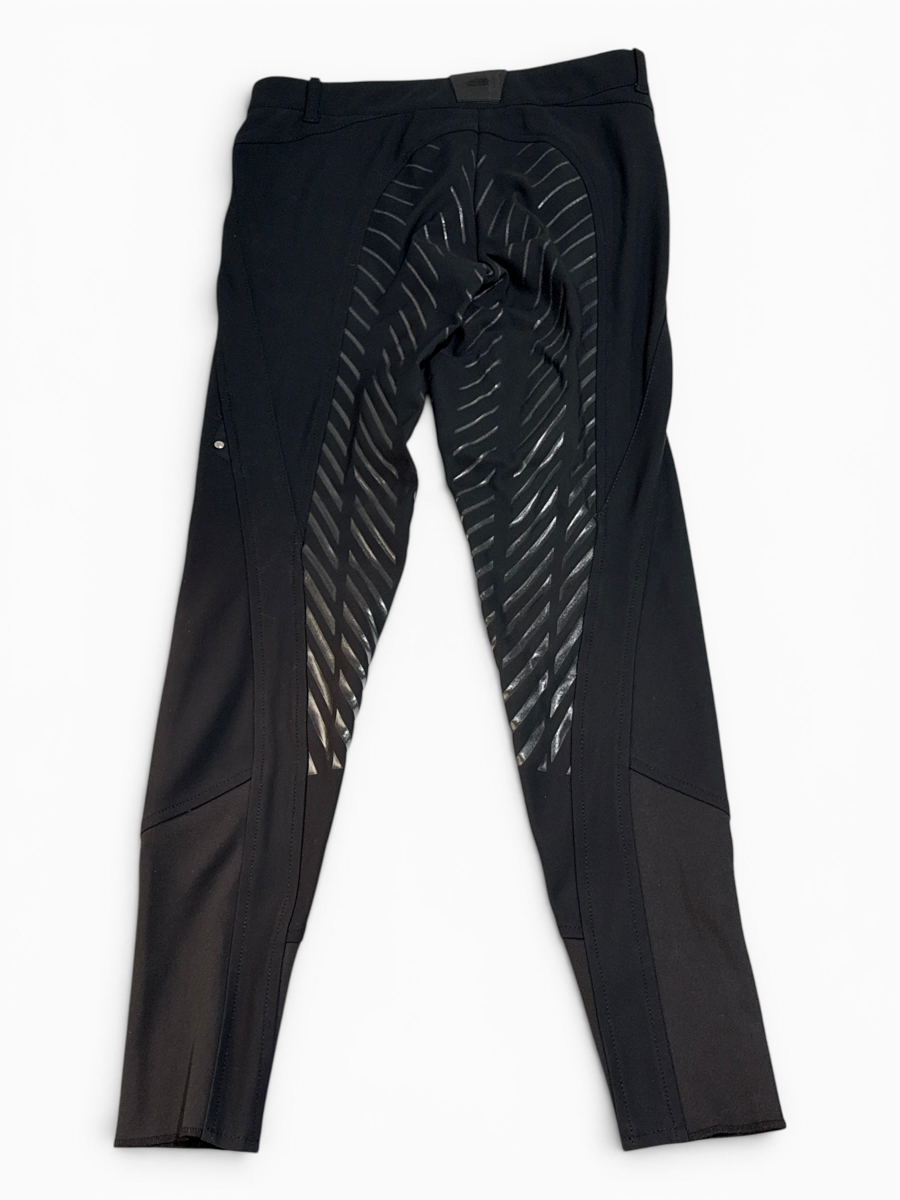 Equiline Women's Full Grip Breeches - Black / Size IT 44 (US 28)