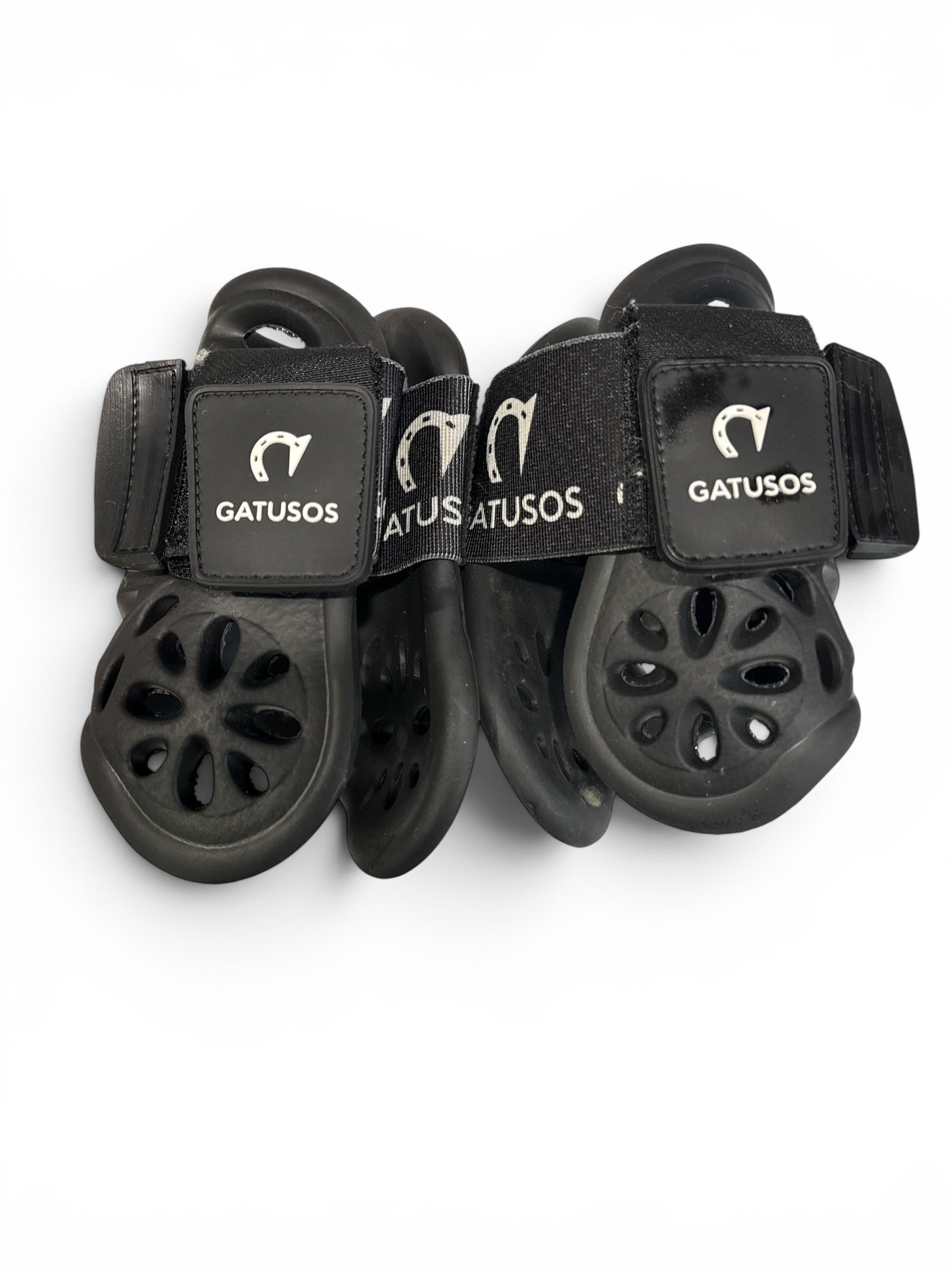 Gatusos Fetlock Air Boots - Black / Size Large
