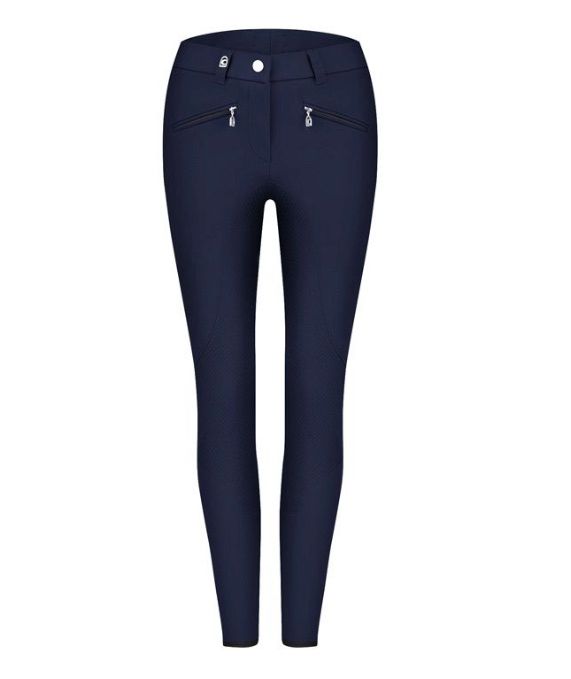Cavallo Ladies' Caja Grip Full-Seat Breech Navy