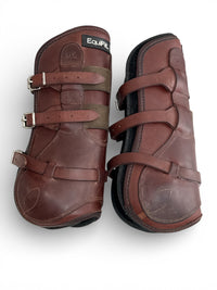 Equifit Luxe Front Boots Brown Leather - Size M/L