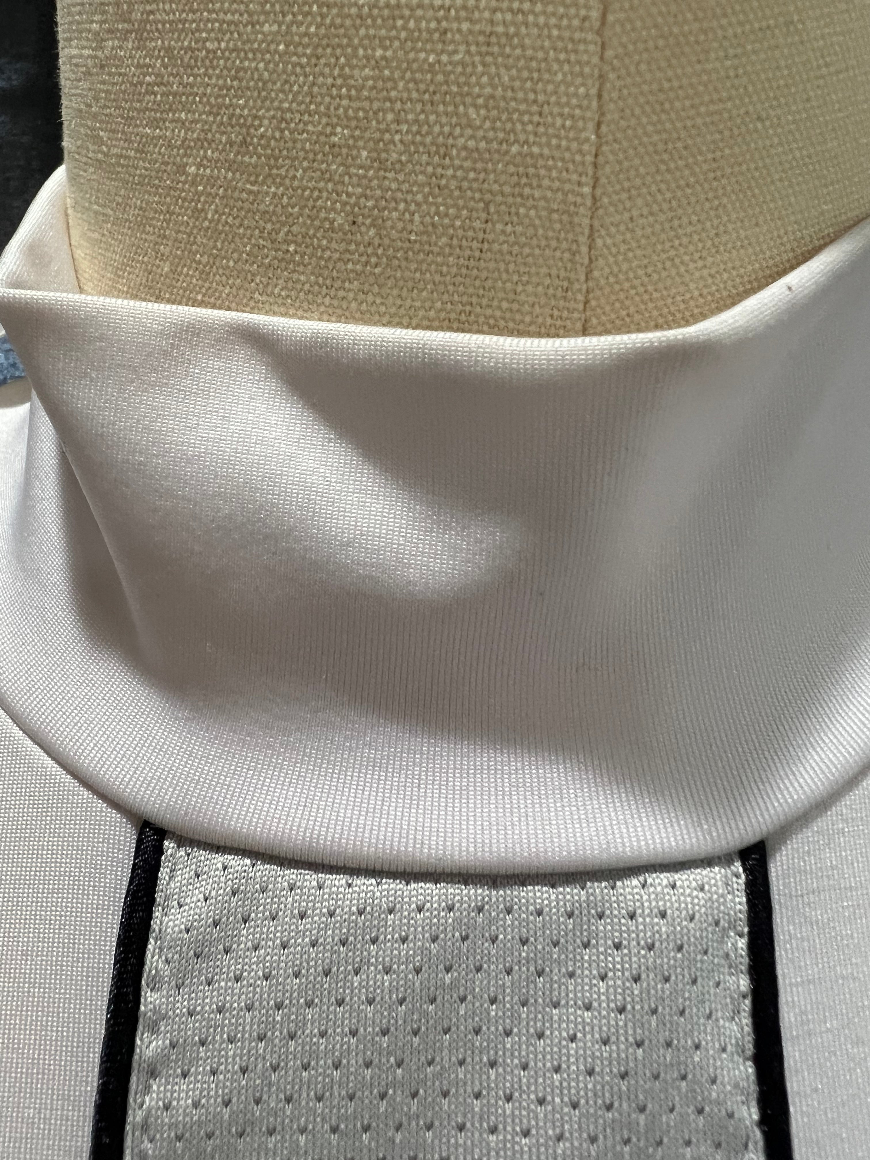 Cavalliera Short Sleeve Show Shirt - White / Size Medium