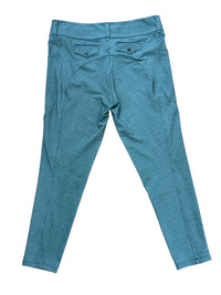 Free Ride Equestrian  Knee Grip Lux Breeches Green Tweed, XL