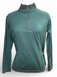 Chestnut Bay Women's Trailblazer Pullover - Hunter Green Size Medium