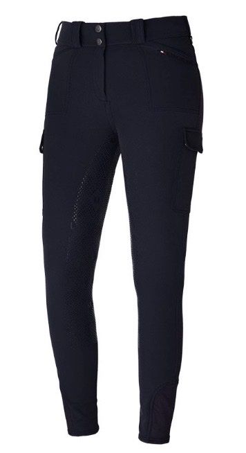 Kingsland Karga Full Grip Riding Breeches Navy Size EU 34/US 4 NEW