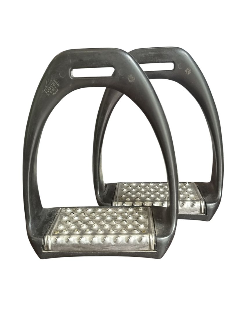 Royal Rider Sport Stirrups - Black  4 3/4"