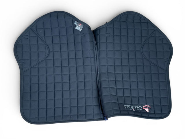 Catago FIR-Tech Jump Saddle Pad / Navy Blue /  17"  NEW