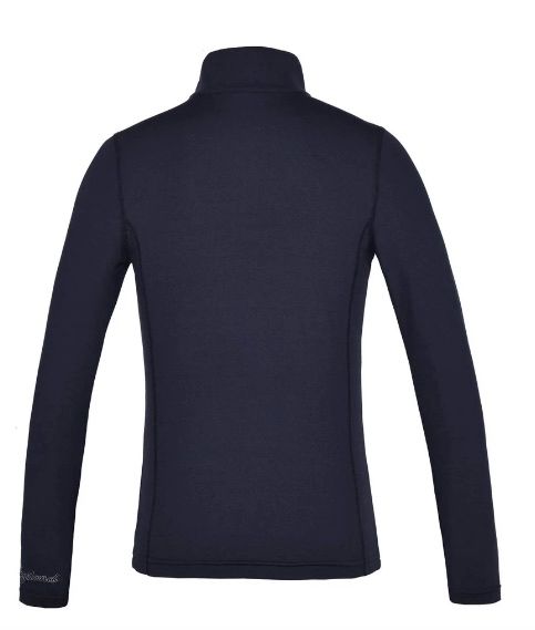 Kingsland Lara Girls 1/2 Zip Training Shirt, Navy 146/152  (US 11/12) NEW