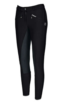 Pikeur Latina Grip Softshell Full Seat Breeches - Black Size EU 38 (US 26)