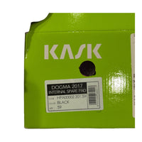 Kask Dogma Internal Spare Pad Replacement Liner Size 59 Black NEW