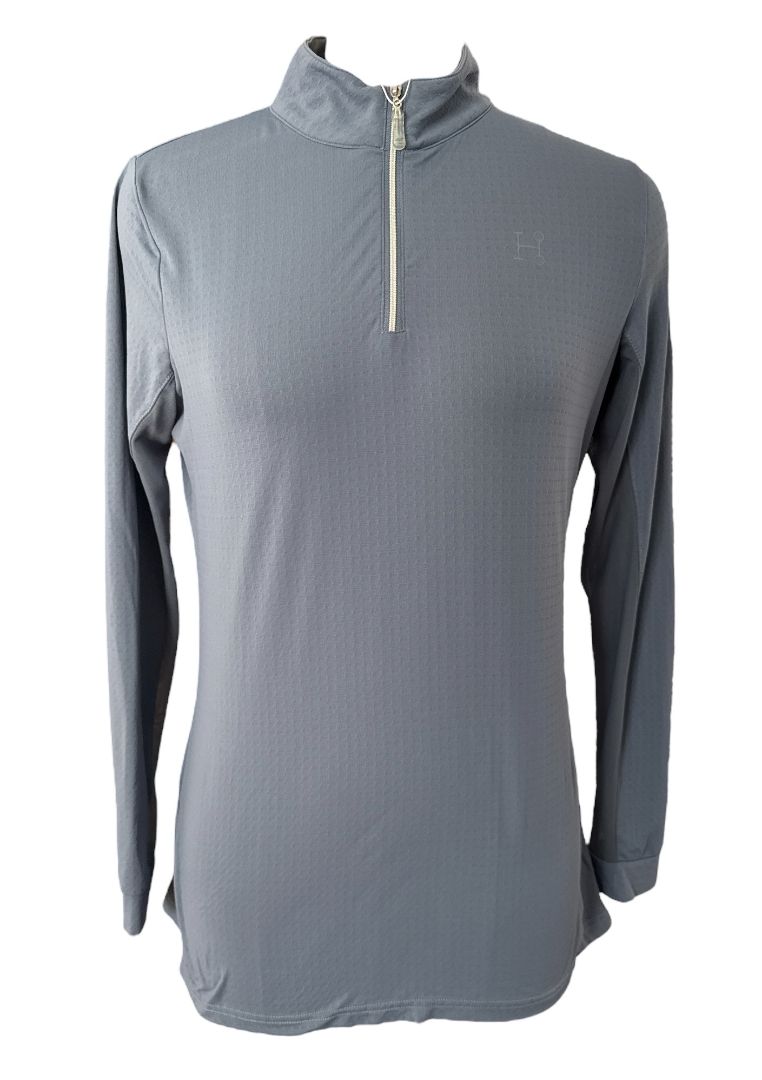 SmarPak Hadley  SunShield Long Sleeve Shirt - Light Blue / Size Medium