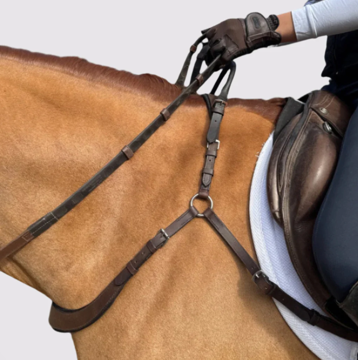 Correct Connect Free Motion Breastplate with Double Neck Strap Brown -  Medium/Full